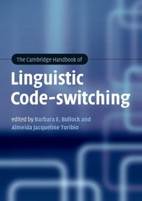 Enlarge image Cover: The Cambridge Handbook of Linguistic Code-switching - Cambridge University Press