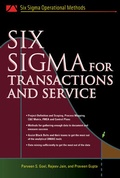 Cover: Six SIgma for Transactions and Service - McGraw-Hill Professional