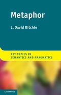 Cover: Metaphor - Cambridge University Press