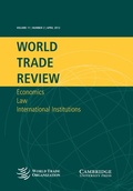 Cover: The WTO Case Law of 2010 - Cambridge University Press