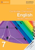 Cover: Cambridge Checkpoint English Teacher's Resource 7 - Cambridge University Press