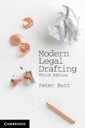 Cover: Modern Legal Drafting - Cambridge University Press