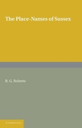 Cover: The Place-Names of Sussex - Cambridge University Press