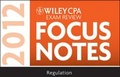 Cover: Wiley CPA Exam Review Focus Notes 2012 - Wiley