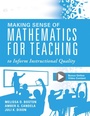 Cover: Making Sense of Mathematics for Teaching to Inform Instructional Quality - Solution Tree Press