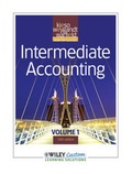 Cover: Intermediate Accounting, Volume 1 - Wiley