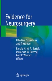 Enlarge image Cover: Evidence for Neurosurgery - Springer