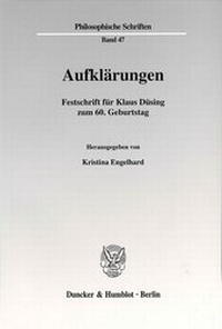 Abbildung von: Aufklärungen. - fibre