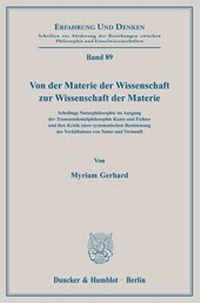 Abbildung von: Von der Materie der Wissenschaft zur Wissenschaft der Materie. - fibre
