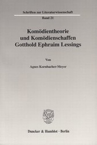 Abbildung von: Komödientheorie und Komödienschaffen Gotthold Ephraim Lessings. - fibre