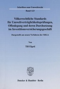 Abbildung von: Völkerrechtliche Standards für Umweltverträglichkeitsprüfungen, Offenlegung und deren Durchsetzung im Investitionsversicherungsgeschäft. - fibre