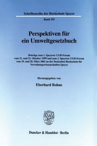 Abbildung von: Perspektiven für ein Umweltgesetzbuch. - fibre