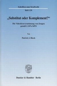Abbildung von: "Substitut oder Komplement?" - fibre
