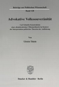 Abbildung von: Advokative Volkssouveränität. - fibre
