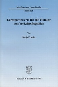 Abbildung von: Lärmgrenzwerte für die Planung von Verkehrsflughäfen. - fibre
