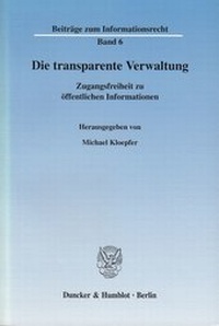 Abbildung von: Die transparente Verwaltung. - fibre