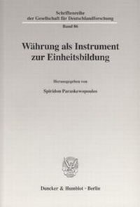 Abbildung von: Währung als Instrument zur Einheitsbildung. - fibre