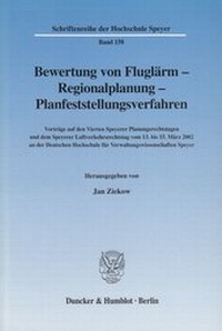 Abbildung von: Bewertung von Fluglärm - Regionalplanung - Planfeststellungsverfahren. - fibre