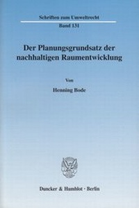 Abbildung von: Der Planungsgrundsatz der nachhaltigen Raumentwicklung. - fibre