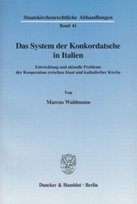 Abbildung von: Das System der Konkordatsehe in Italien. - fibre