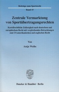 Abbildung von: Zentrale Vermarktung von Sportübertragungsrechten. - fibre