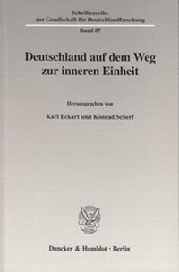 Abbildung von: Deutschland auf dem Weg zur inneren Einheit. - fibre