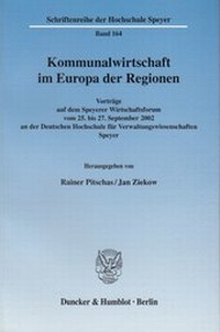 Abbildung von: Kommunalwirtschaft im Europa der Regionen. - fibre