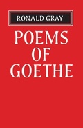 Cover: Poems of Goethe - Cambridge University Press