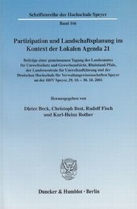 Abbildung von: Partizipation und Landschaftsplanung im Kontext der Lokalen Agenda 21. Beteiligungsformen als Strategien zur Planerstellung und -umsetzung in Wissenschaft und Praxis. - fibre