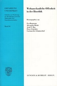 Abbildung von: Weltanschauliche Offenheit in der Bioethik. - fibre