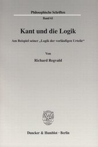 Abbildung von: Kant und die Logik. - fibre