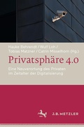 Cover: Privatsph&auml;re 4.0 - J.B. Metzler
