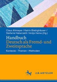 Abbildung von: Handbuch Deutsch als Fremd- und Zweitsprache - J.B. Metzler