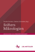 Cover: Stifters Mikrologien - J.B. Metzler