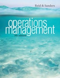 Cover: Operations Management - Wiley