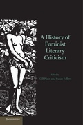 Cover: A History of Feminist Literary Criticism - Cambridge University Press