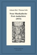 Cover: Neue Musikalische Fest-Andachten (1655) - De Gruyter