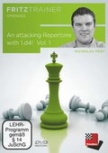 Cover: An attacking Repertoire with 1. d4 - Part 1 - ChessBase GmbH
