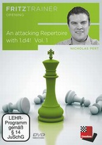 Enlarge image Cover: An attacking Repertoire with 1. d4 - Part 1 - ChessBase GmbH
