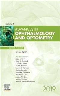 Enlarge image Cover: Advances in Ophthalmology and Optometry, 2019: Volume 4-1 - Elsevier