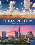 Cover: Texas Politics : Ideal and Reality, Enhanced - CENGAGE Learning Custom Publishing