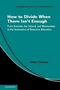 Enlarge image Cover: How to Divide When There Isn't Enough - Cambridge University Press