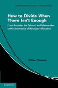 Cover: How to Divide When There Isn't Enough - Cambridge University Press