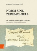 Cover: Norm und Zeremoniell - B&ouml;hlau