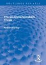 Cover: The Incommensurability Thesis - Routledge
