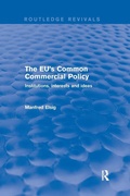 Cover: The EU's Common Commercial Policy - Routledge