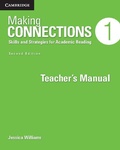 Cover: Making Connections Level 1 Teacher's Manual - Cambridge University Press