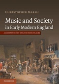 Cover: Music and Society in Early Modern England - Cambridge University Press