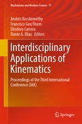 Cover: Interdisciplinary Applications of Kinematics - Springer