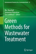 Cover: Green Methods for Wastewater Treatment - Springer